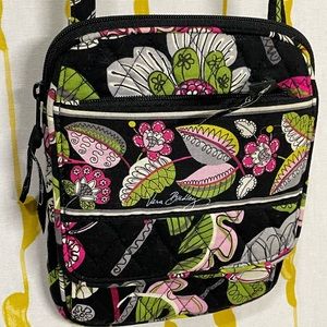 Vera Bradley Mini Crossbody Hipster Moon Blooms